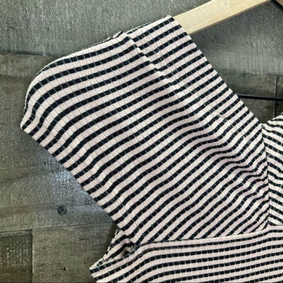 Ella Moss Ava Striped Cross Crossover Top - Picture 5 of 10